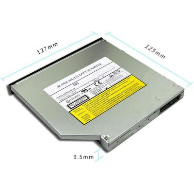Dell DVD/RW 8X 9,5 SATA (Graveur de DVD, Lecteur DVD), Lecteur optique, Noir - Publicité Dell DVD/RW 8X 9,5 SATA (Graveur de DVD, Lecteur DVD), Lecteur optique, Noir - Publicité