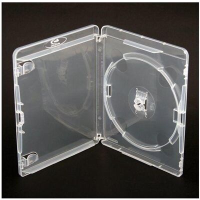 Amaray Boîtier pour disques BLU-RAY 14MM 1 CLEAR, CD + DVD : accessoires - Publicité Amaray Boîtier pour disques BLU-RAY 14MM 1 CLEAR, CD + DVD : accessoires - Publicité