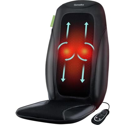 Homedics, Appareil de massage, SBM-65H-EU Shiatsu Experience Back Massager + Heat - Publicité Homedics, Appareil de massage, SBM-65H-EU Shiatsu Experience Back Massager + Heat - Publicité