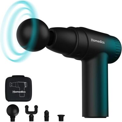 Homedics, Pistolet de massage, PGM-45BK NOVO Mini pistolet de massage (6 Marches, 60 min) - Publicité Homedics, Pistolet de massage, PGM-45BK NOVO Mini pistolet de massage (6 Marches, 60 min) - Publicité