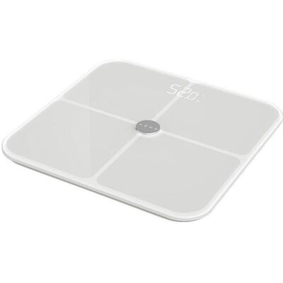 AENO ABS0001S Pèse-personne - 180kg, 15 indicateurs, App - Publicité AENO ABS0001S Pèse-personne - 180kg, 15 indicateurs, App - Publicité