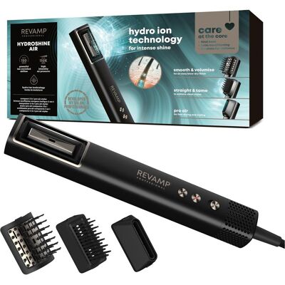 Revamp, Multistyler, DR-2750-EU Hydro Shine Air 3-in-1 Pro Styler (3 Essais) - Publicité Revamp, Multistyler, DR-2750-EU Hydro Shine Air 3-in-1 Pro Styler (3 Essais) - Publicité