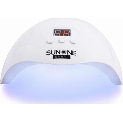 Lampe UV/LED Sunone Blanche 48W - Ergonomique & portable - Publicité Lampe UV/LED Sunone Blanche 48W - Ergonomique & portable - Publicité