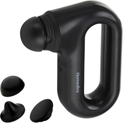 Homedics, Pistolet de massage, HHP-120BK Pistolet de massage à vibrations portable (2 Marches, 60 min) - Publicité Homedics, Pistolet de massage, HHP-120BK Pistolet de massage à vibrations portable (2 Marches, 60 min) - Publicité