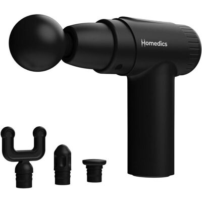 Homedics, Pistolet de massage, PGM-45BK NOVO Mini pistolet de massage (6 Marches, 60 min) - Publicité Homedics, Pistolet de massage, PGM-45BK NOVO Mini pistolet de massage (6 Marches, 60 min) - Publicité