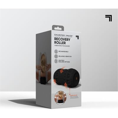 Sharper Image, Appareil de massage, Fit Roller avec vibration - Publicité Sharper Image, Appareil de massage, Fit Roller avec vibration - Publicité