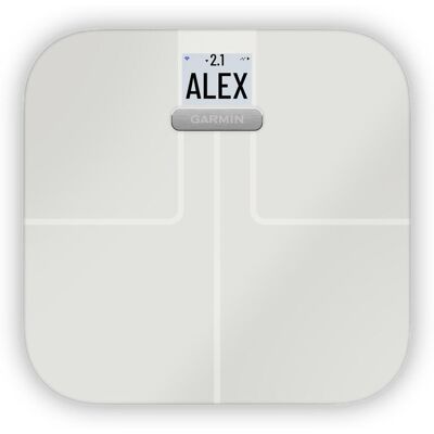 Garmin Pèse-personne, Index S2 Smart Scale (181.40 kg) - Publicité Garmin Pèse-personne, Index S2 Smart Scale (181.40 kg) - Publicité