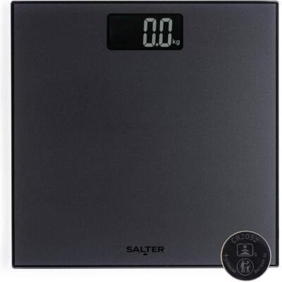 Salter, Pèse-personne, SA00599CFEU12 Matt Electronic Scale (180 kg) - Publicité Salter, Pèse-personne, SA00599CFEU12 Matt Electronic Scale (180 kg) - Publicité