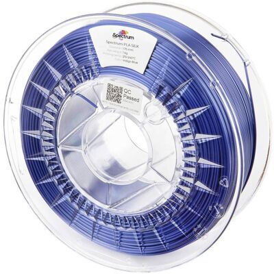 Spectrum Filament PLA SILK indigo blue 1.0kg 1.75mm (PLA, 1.75 mm, 1000 g), Filament 3D, Bleu - Publicité Spectrum Filament PLA SILK indigo blue 1.0kg 1.75mm (PLA, 1.75 mm, 1000 g), Filament 3D, Bleu - Publicité