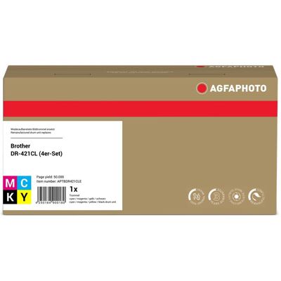 AGFAPHOTO, Toner, Compatible avec le DR-421CL, plusieurs couleurs disponibles - Publicité AGFAPHOTO, Toner, Compatible avec le DR-421CL, plusieurs couleurs disponibles - Publicité