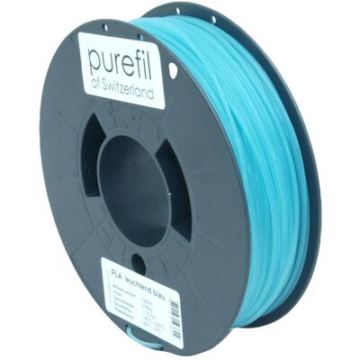 Purefil Filament (PLA, 350 g, 1.75 mm), Filament 3D, Bleu - Publicité Purefil Filament (PLA, 350 g, 1.75 mm), Filament 3D, Bleu - Publicité