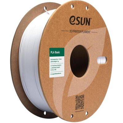 eSUN PLA BASIC 1,75mm Blanc Froid 1kg - Filament - Publicité eSUN PLA BASIC 1,75mm Blanc Froid 1kg - Filament - Publicité