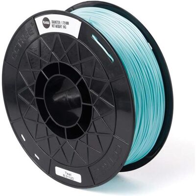Anycubic Silk PLA 1.75 mm 1 kg Teal (PLA, 1.75 mm, 1000 g), Filament 3D, Turquoise - Publicité Anycubic Silk PLA 1.75 mm 1 kg Teal (PLA, 1.75 mm, 1000 g), Filament 3D, Turquoise - Publicité