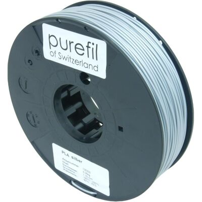 Purefil Filament (PLA, 350 g, 1.75 mm), Filament 3D, Argent - Publicité Purefil Filament (PLA, 350 g, 1.75 mm), Filament 3D, Argent - Publicité