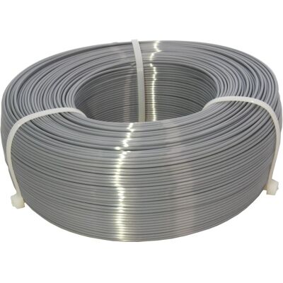 Filament Silk PLA Purefil - Gris 3D - Finition Satinée - Publicité Filament Silk PLA Purefil - Gris 3D - Finition Satinée - Publicité