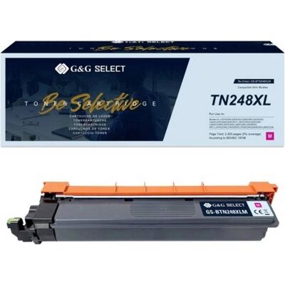 G&G, Toner, Cartouche de Toner Compatible avec Brother TN-248XLC (LC) - Publicité G&G, Toner, Cartouche de Toner Compatible avec Brother TN-248XLC (LC) - Publicité