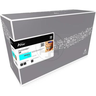 Astar, Toner, HP LJ Cartridge No.207A cyan 1,25K incl. chip - Publicité Astar, Toner, HP LJ Cartridge No.207A cyan 1,25K incl. chip - Publicité