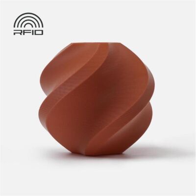 Bambu Lab PLA Basic Recharge - Marron - Filament 3D - Publicité Bambu Lab PLA Basic Recharge - Marron - Filament 3D - Publicité