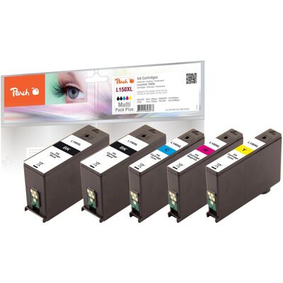 Peach, Cartouche d'impression, Lot « Spar Plus » de cartouches d'encre, rendement XL, compatibles avec les cartouches Lexmark n° - Publicité Peach, Cartouche d'impression, Lot « Spar Plus » de cartouches d'encre, rendement XL, compatibles avec les cartouches Lexmark n° - Publicité