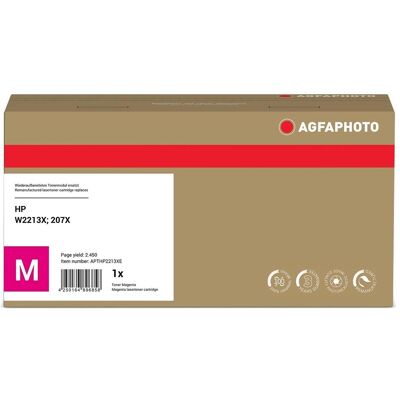 Toner Magenta AgfaPhoto - Compatible avec HP W2213X 207X - Emballage Écologique - Publicité Toner Magenta AgfaPhoto - Compatible avec HP W2213X 207X - Emballage Écologique - Publicité