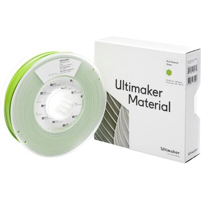 Ultimaker Filament (PLA, 750 g, 2.85 mm), Filament 3D, Vert - Publicité Ultimaker Filament (PLA, 750 g, 2.85 mm), Filament 3D, Vert - Publicité