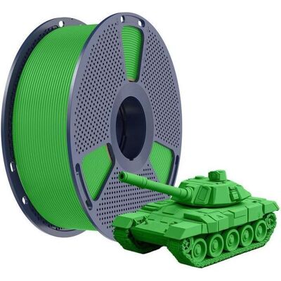 Sunlu Filament PLA+ High-Speed Zielony (PLA+ LECTURE, 1.75 mm, 1000 g), Filament 3D, Vert - Publicité Sunlu Filament PLA+ High-Speed Zielony (PLA+ LECTURE, 1.75 mm, 1000 g), Filament 3D, Vert - Publicité