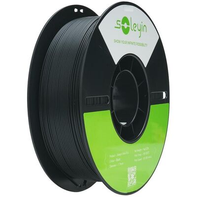 Creality Soleyin Ultra-PLA (PLA, 1.75 mm, 1000 g), Filament 3D, Noir - Publicité Creality Soleyin Ultra-PLA (PLA, 1.75 mm, 1000 g), Filament 3D, Noir - Publicité