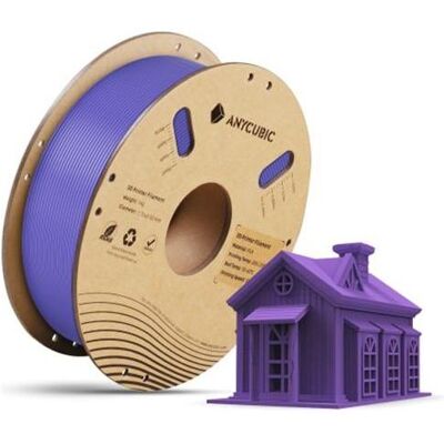 Anycubic PLA Basic 1.75 mm 1 KG Purple (PLA, 1.75 mm, 1260 g), Filament 3D, Violet - Publicité Anycubic PLA Basic 1.75 mm 1 KG Purple (PLA, 1.75 mm, 1260 g), Filament 3D, Violet - Publicité