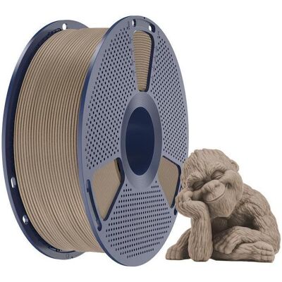 Sunlu Sunlu-Holzfilament (PLA, 1000 g, 1.75 mm), Filament 3D, Marron - Publicité Sunlu Sunlu-Holzfilament (PLA, 1000 g, 1.75 mm), Filament 3D, Marron - Publicité