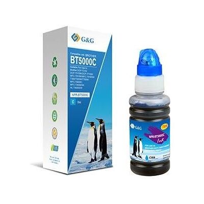 G&G, Cartouche d'impression, compatible Encre avec BT-5000C, NPR-BT5000C, cyan, 5000S (C) - Publicité G&G, Cartouche d'impression, compatible Encre avec BT-5000C, NPR-BT5000C, cyan, 5000S (C) - Publicité