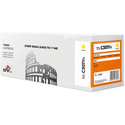 Toner Jaune Lenovo C301YN - Cartouche pour OKI C301 - Publicité Toner Jaune Lenovo C301YN - Cartouche pour OKI C301 - Publicité