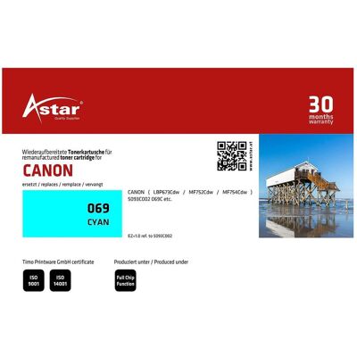 Astar, Toner, AS20517 CANON 069 LBP Cartridge - Publicité Astar, Toner, AS20517 CANON 069 LBP Cartridge - Publicité
