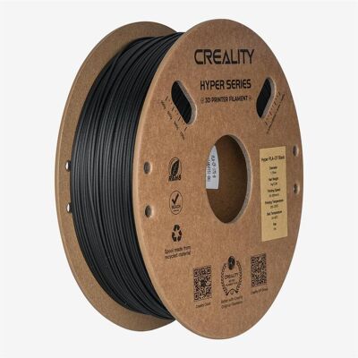 Creality Hyper PLA-CF (PLA, 1.75 mm, 1000 g), Filament 3D, Jaune, Gris - Publicité Creality Hyper PLA-CF (PLA, 1.75 mm, 1000 g), Filament 3D, Jaune, Gris - Publicité