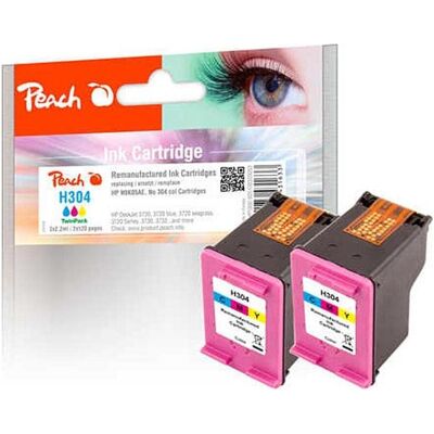 Peach, Cartouche d'impression, 304 (C, M, Y) - Publicité Peach, Cartouche d'impression, 304 (C, M, Y) - Publicité
