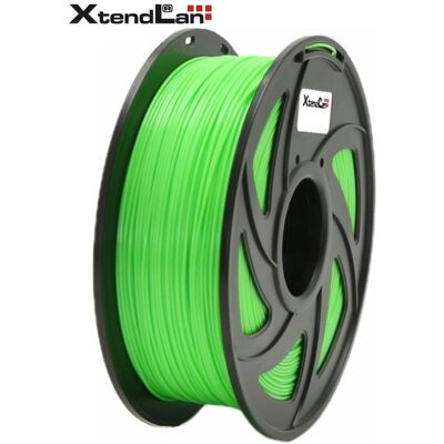 XtendLan PETG-Filament hellgrün / 3D-Drucker-Filament / PETG / 1,75 mm / 1 kg (PETG, 1000 g, 1.75 mm), Filament 3D, Vert - Publicité XtendLan PETG-Filament hellgrün / 3D-Drucker-Filament / PETG / 1,75 mm / 1 kg (PETG, 1000 g, 1.75 mm), Filament 3D, Vert - Publicité