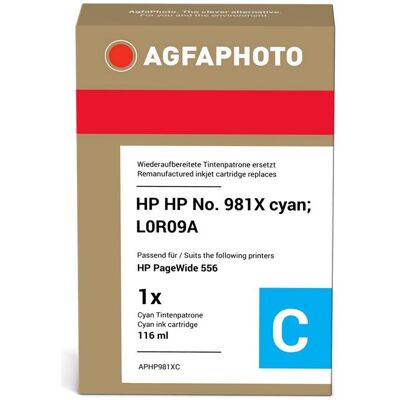 Agfaphoto, Cartouche d'impression, compatible avec le modèle 981X (C) - Publicité Agfaphoto, Cartouche d'impression, compatible avec le modèle 981X (C) - Publicité