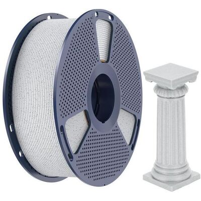 Sunlu Marbre PLA haute vitesse (PLA, 1.75 mm, 1000 g), Filament 3D, Gris - Publicité Sunlu Marbre PLA haute vitesse (PLA, 1.75 mm, 1000 g), Filament 3D, Gris - Publicité