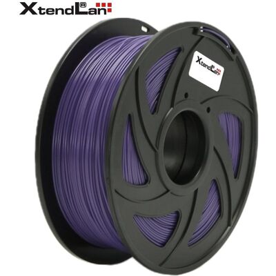 XtendLan PLA-Filament hellviolett / Schnur für 3D-Drucker / PLA / 1,75 mm / 1 kg (PLA, 1000 g, 1.75 mm), Filament 3D, Violet - Publicité XtendLan PLA-Filament hellviolett / Schnur für 3D-Drucker / PLA / 1,75 mm / 1 kg (PLA, 1000 g, 1.75 mm), Filament 3D, Violet - Publicité