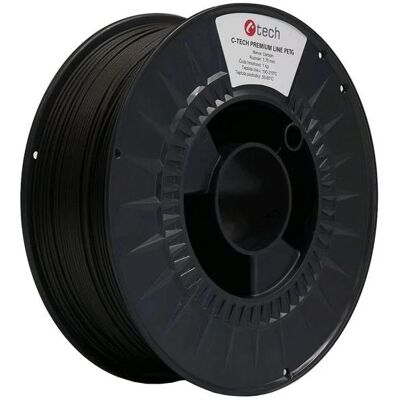 C-Tech Premium Line Filament PETG Carbon 1,75 mm 1 kg (PETG, 1000 g), Filament 3D - Publicité C-Tech Premium Line Filament PETG Carbon 1,75 mm 1 kg (PETG, 1000 g), Filament 3D - Publicité