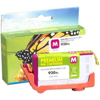 Control, Cartouche d'impression, Contrôle statique compatible Hewlett-Packard 920XL CD973AE Magenta - Publicité Control, Cartouche d'impression, Contrôle statique compatible Hewlett-Packard 920XL CD973AE Magenta - Publicité
