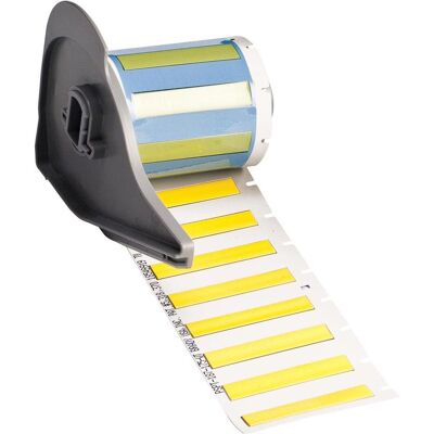Brady, Rouleau d’étiquettes, M7-187-175-7641-YLL, Gaine thermorétractable en polyoléfine sans halogène PermaSleeve, 2:1, jaune, (57.15 mm) - Publicité Brady, Rouleau d’étiquettes, M7-187-175-7641-YLL, Gaine thermorétractable en polyoléfine sans halogène PermaSleeve, 2:1, jaune, (57.15 mm) - Publicité