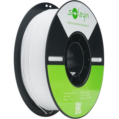 Creality Ultra-PLA (PLA, 1.75 mm, 1000 g), Filament 3D, Blanc - Publicité Creality Ultra-PLA (PLA, 1.75 mm, 1000 g), Filament 3D, Blanc - Publicité