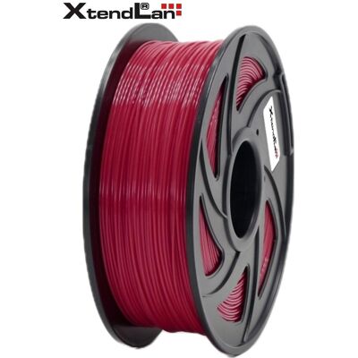 XtendLan PLA-Filament rot / Schnur für 3D-Drucker / PLA / 1,75 mm / 1 kg (PLA, 1000 g, 1.75 mm), Filament 3D, Rouge - Publicité XtendLan PLA-Filament rot / Schnur für 3D-Drucker / PLA / 1,75 mm / 1 kg (PLA, 1000 g, 1.75 mm), Filament 3D, Rouge - Publicité