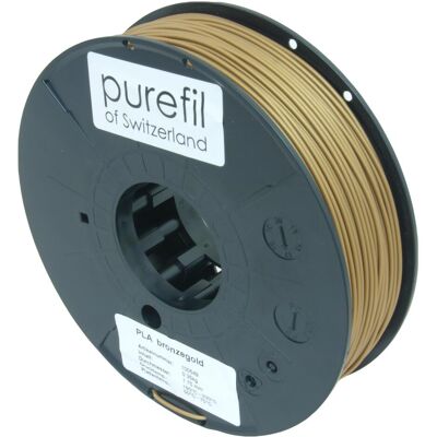 Purefil Filament (PLA, 350 g, 1.75 mm), Filament 3D, Or - Publicité Purefil Filament (PLA, 350 g, 1.75 mm), Filament 3D, Or - Publicité