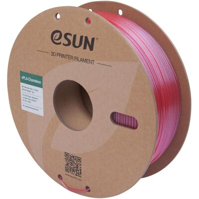 eSUN ePLA-Chameleon Himbeerrot Filament - Filament 3D - Rouge - Publicité eSUN ePLA-Chameleon Himbeerrot Filament - Filament 3D - Rouge - Publicité