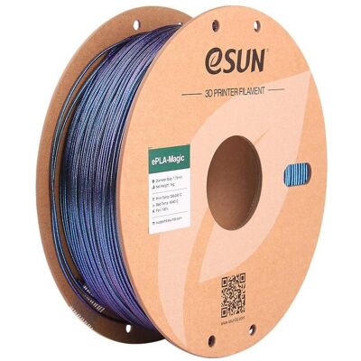 eSUN ePLA-Magic Dark Twinkling Blau Filament - Filament 3D - Bleu - Publicité eSUN ePLA-Magic Dark Twinkling Blau Filament - Filament 3D - Bleu - Publicité