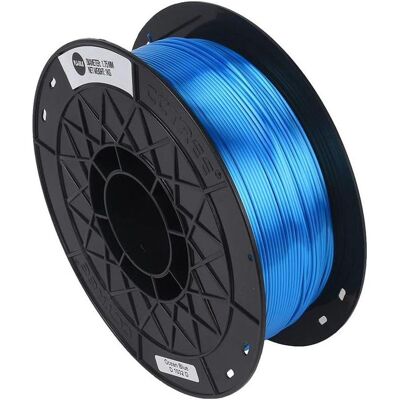 Anycubic CCTree - Silk PLA 1.75 mm 1 kg - Filament pour imprimantes FDM (PLA, 1.75 mm, 1000 g), Filament 3D, Bleu - Publicité Anycubic CCTree - Silk PLA 1.75 mm 1 kg - Filament pour imprimantes FDM (PLA, 1.75 mm, 1000 g), Filament 3D, Bleu - Publicité