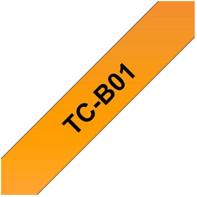 Brother Ruban d'étiquetage, P-Touch (1.20 cm, Noir, Orange) - Publicité Brother Ruban d'étiquetage, P-Touch (1.20 cm, Noir, Orange) - Publicité