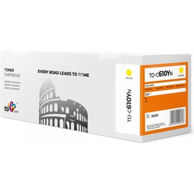 IBM Toner, Toner pour OKI C610 TO-C610YN jaune 100% neuf (Y) - Publicité IBM Toner, Toner pour OKI C610 TO-C610YN jaune 100% neuf (Y) - Publicité