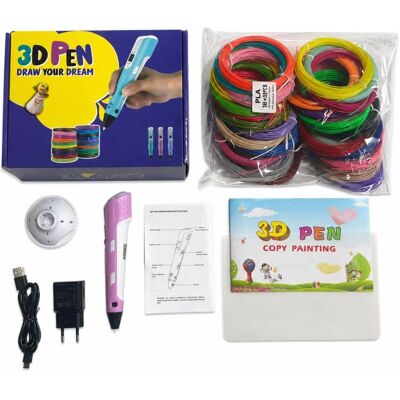 iLike Stylo 3D pour enfants - Impression 3D, Stylo 3D, Pink - Publicité iLike Stylo 3D pour enfants - Impression 3D, Stylo 3D, Pink - Publicité